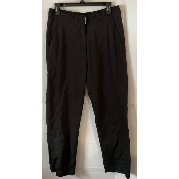 Exofficio Pants - ExOfficio Womens Hiking Pants Black Size 10 Nylon Stretch Straight Leg